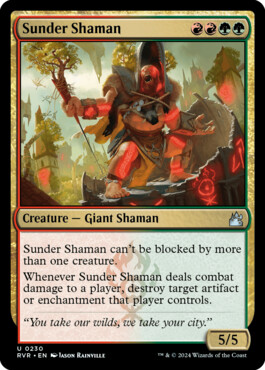 Sunder Shaman - Ravnica Remastered