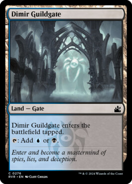 Dimir Guildgate - Ravnica Remastered