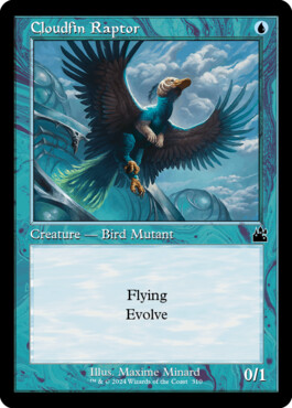 Cloudfin Raptor - Ravnica Remastered