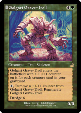 Golgari Grave-Troll - Ravnica Remastered