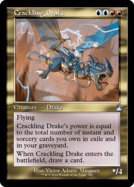 Crackling Drake - Ravnica Remastered