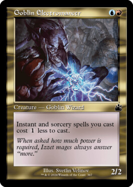 Goblin Electromancer - Ravnica Remastered