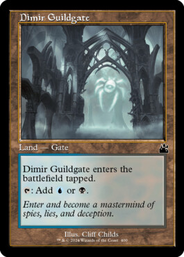 Dimir Guildgate - Ravnica Remastered