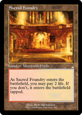 Sacred Foundry - Ravnica Remastered