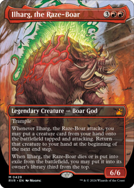 Ilharg, the Raze-Boar - Ravnica Remastered