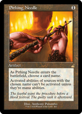 Pithing Needle - Ravnica Remastered