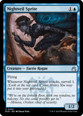 Nightveil Sprite - Ravnica Remastered