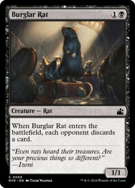 Burglar Rat - Ravnica Remastered