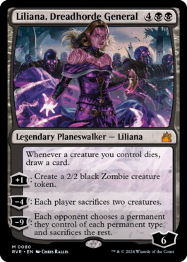 Liliana, Dreadhorde General - Ravnica Remastered