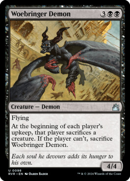 Woebringer Demon - Ravnica Remastered