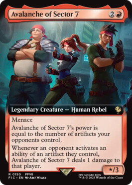 Avalanche of Sector 7 - Final Fantasy Commander