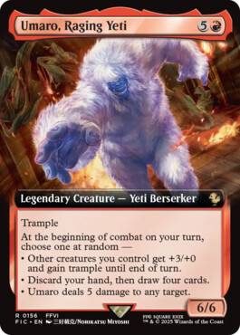 Umaro, Raging Yeti - Final Fantasy Commander