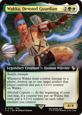 Wakka, Devoted Guardian - Final Fantasy Commander