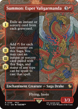 Summon: Esper Valigarmanda - Final Fantasy Commander