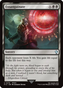 Exsanguinate - Final Fantasy Commander