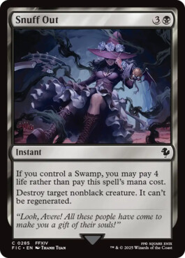 Snuff Out - Final Fantasy Commander