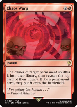 Chaos Warp - Final Fantasy Commander