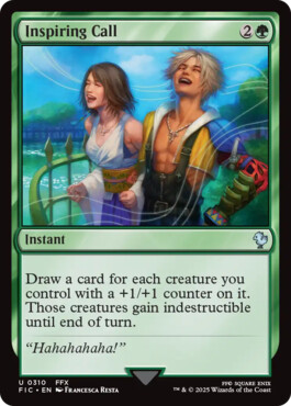 Inspiring Call - Final Fantasy Commander