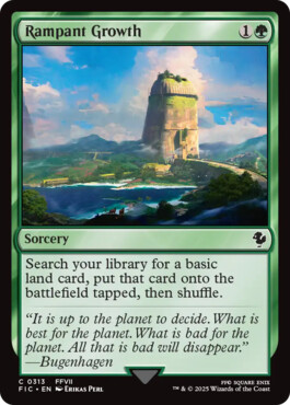 Rampant Growth - Final Fantasy Commander