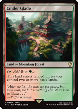 Cinder Glade - Final Fantasy Commander