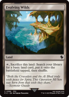 Evolving Wilds - Final Fantasy Commander