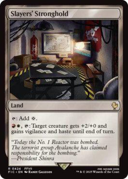 Slayers' Stronghold - Final Fantasy Commander