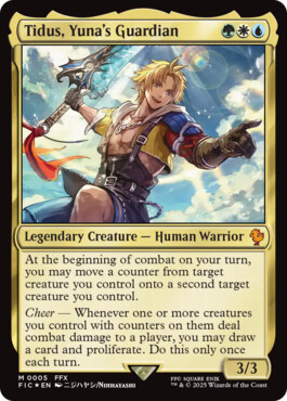 Tidus, Yuna's Guardian - Final Fantasy Commander