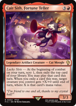 Cait Sith, Fortune Teller - Final Fantasy Commander