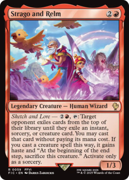 Strago and Relm - Final Fantasy Commander