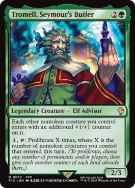 Tromell, Seymour's Butler - Final Fantasy Commander