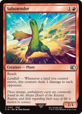 Sabotender - Final Fantasy