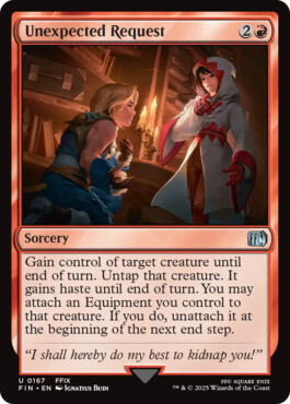 Unexpected Request - Final Fantasy