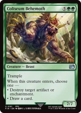 Coliseum Behemoth - Final Fantasy