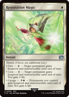 Restoration Magic - Final Fantasy