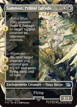 Summon: Primal Garuda - Final Fantasy