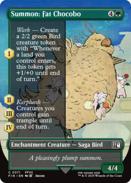 Summon: Fat Chocobo - Final Fantasy
