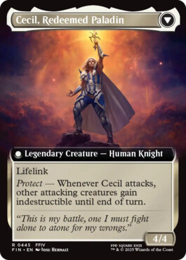 Cecil, Redeemed Paladin - Final Fantasy