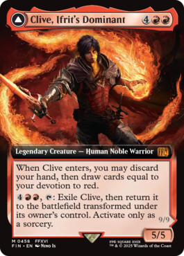 Clive, Ifrit's Dominant -> Ifrit, Warden of Inferno - Final Fantasy