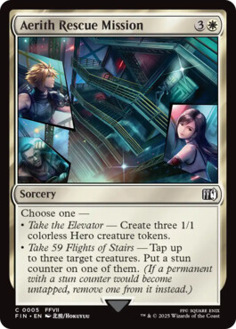 Aerith Rescue Mission - Final Fantasy