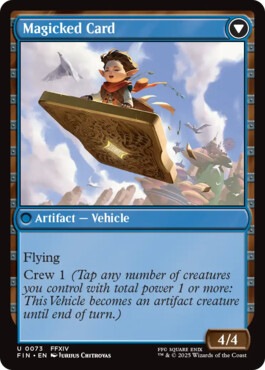 Magicked Card - Final Fantasy