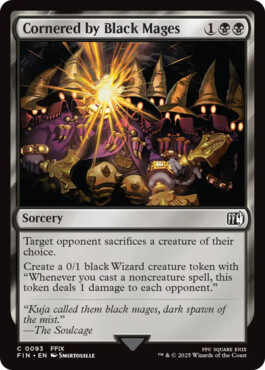 Cornered by Black Mages - Final Fantasy