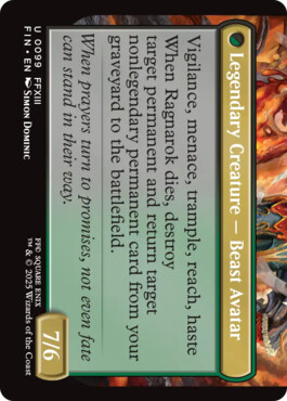 Ragnarok, Divine Deliverance - Final Fantasy