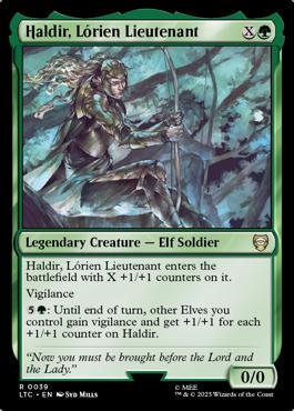 Haldir, Lórien Lieutenant - The Lord of the Rings: Tales of Middle Earth Commander
