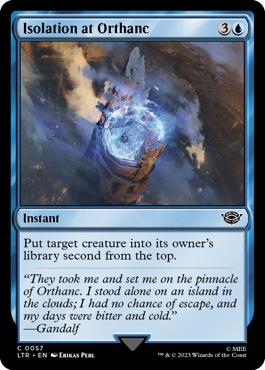 Isolation at Orthanc - The Lord of the Rings: Tales of Middle Earth