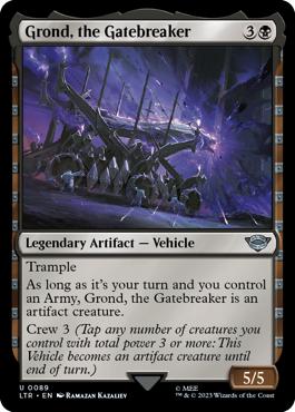 Grond, the Gatebreaker - The Lord of the Rings: Tales of Middle Earth