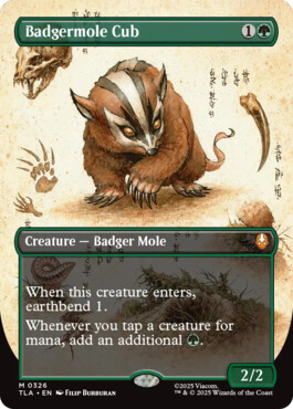 Badgermole Cub - Avatar: The Last Airbender