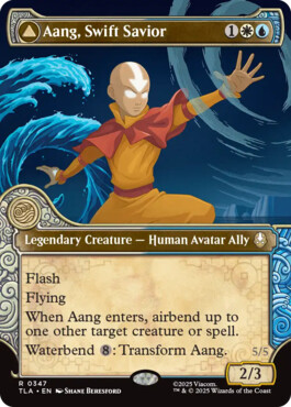 Aang, Swift Savior -> Aang and La, Ocean's Fury - Avatar: The Last Airbender