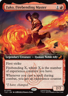 Zuko, Firebending Master - Avatar: The Last Airbender Eternal