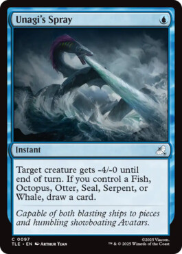 Unagi's Spray - Avatar: The Last Airbender Eternal