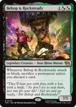 Bebop & Rocksteady - Teenage Mutant Ninja Turtles